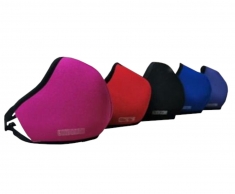 Cubrebocas Tricapa de Neopreno Ajustable y Lavable